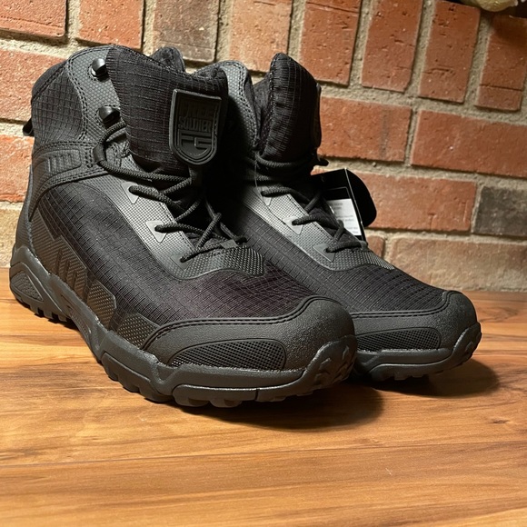 Free Soldier Black Boots Men 11 with tag - Picture 4 of 8